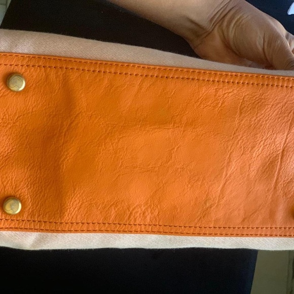 Juicy Couture Peach and Orange Satchel - Picture 5 of 7